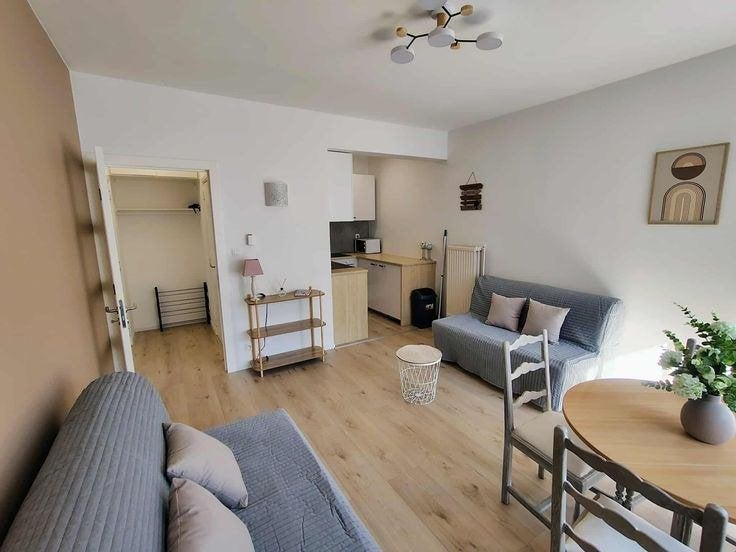 studio westende, Immo, Province de Flandre-Occidentale, 28 m², 170 kWh/m²/an, Appartement