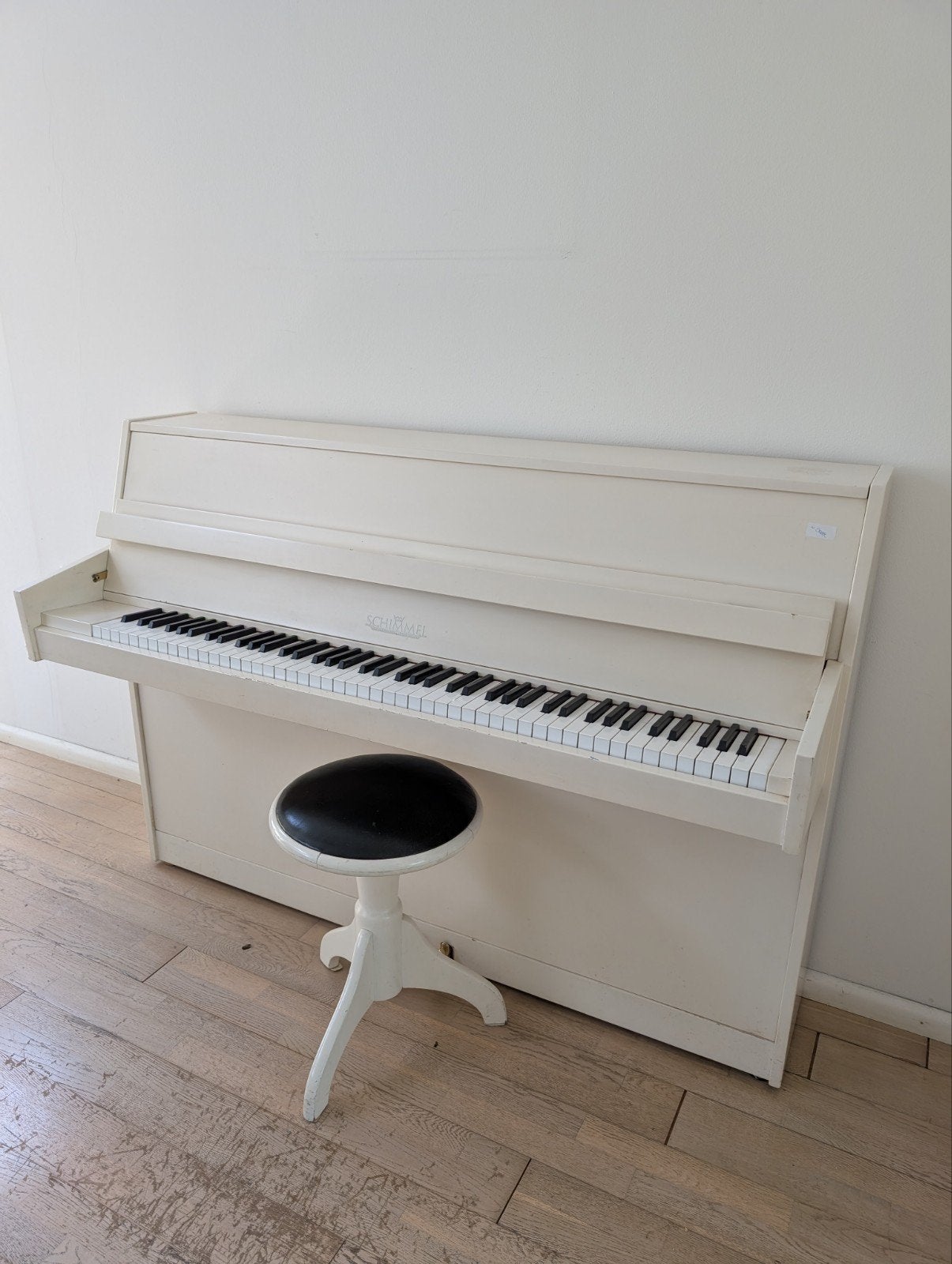 Schimmel piano, Ophalen, Piano