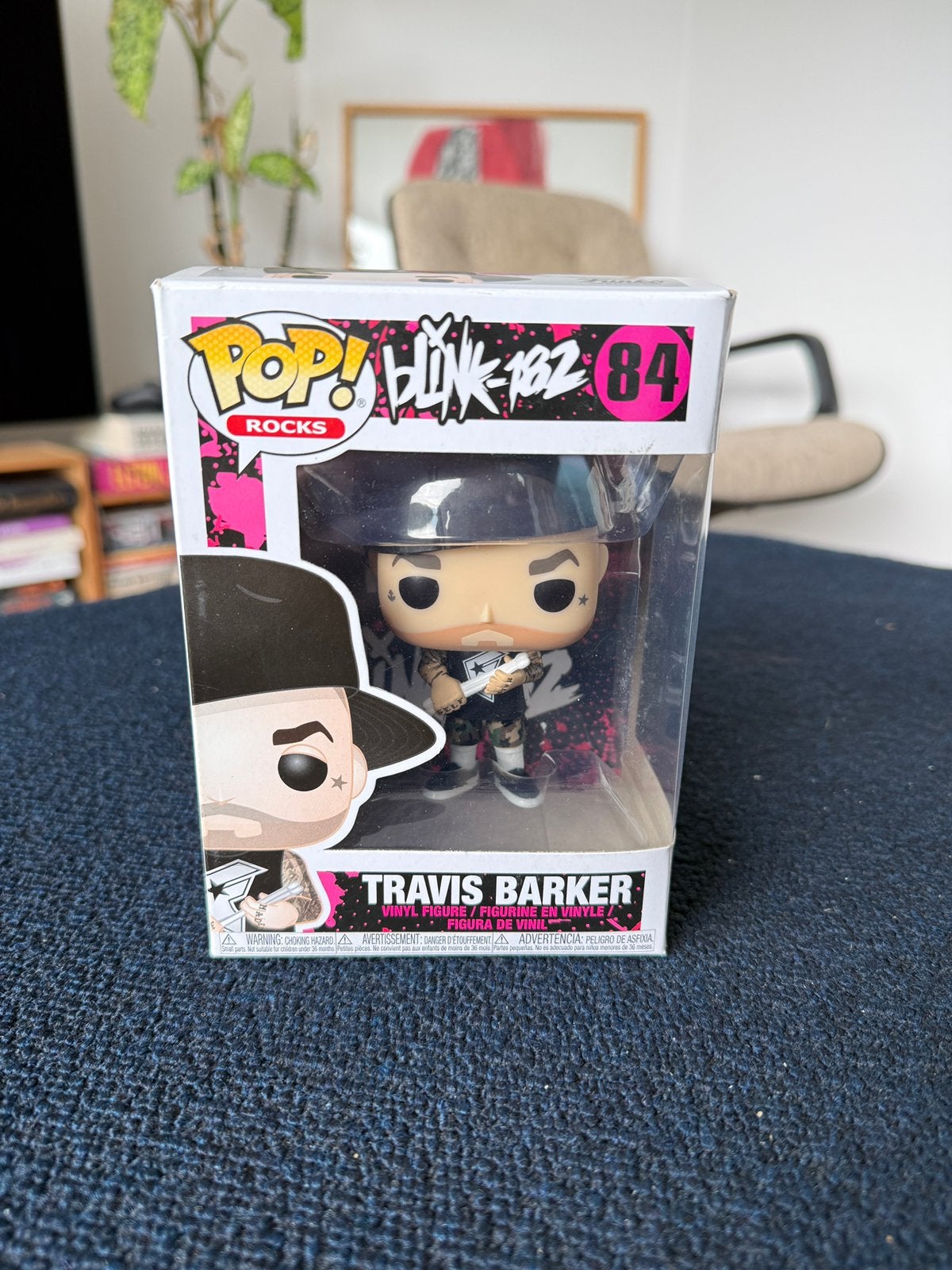 Funko Pop! Rocks #84 Travis Barker, Enlèvement, Neuf