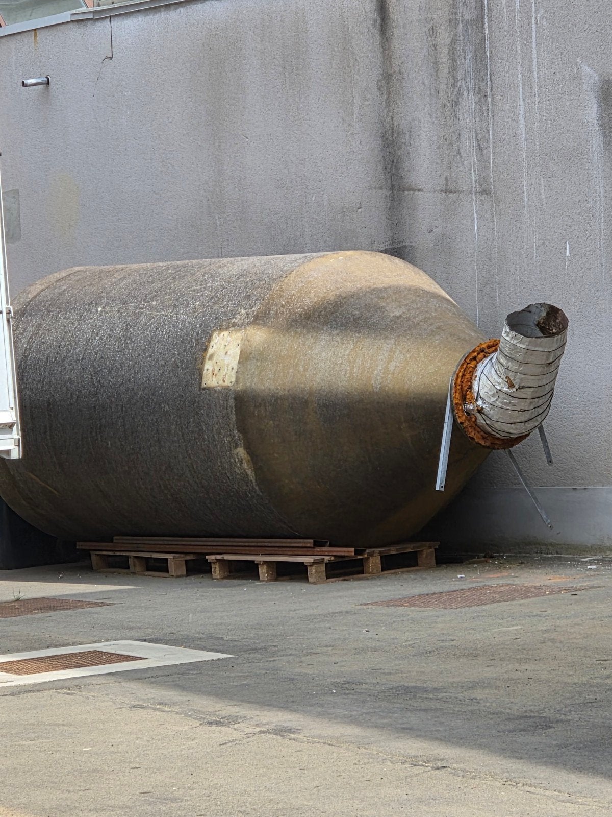 gratis polyesteren silo, Enlèvement