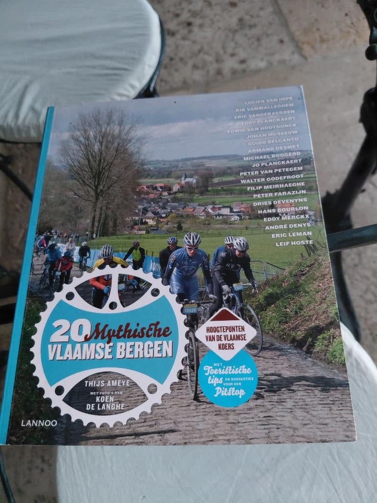 20 mythische Vlaamse bergen, Comme neuf, Thijs Ameye, Enlèvement, Course à pied et Cyclisme