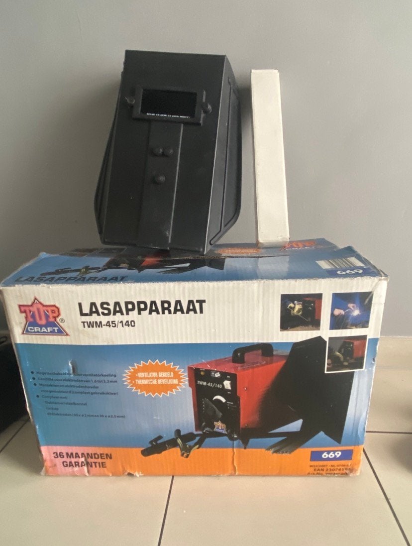 Top Craft TWM-45/140 lasapparaat, Ophalen, Zo goed als nieuw, Elektroden