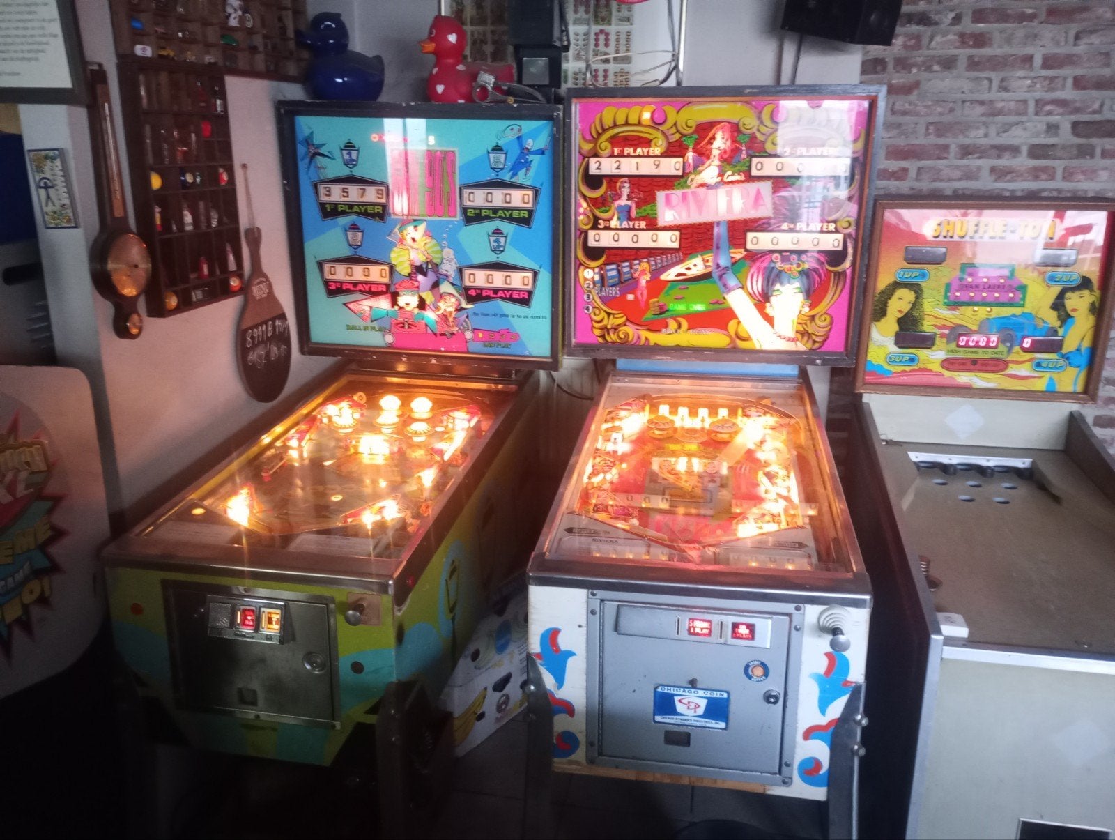 meerdere flipperkasten te koop, Enlèvement, Utilisé, Mécanique, Flipper (jeu)