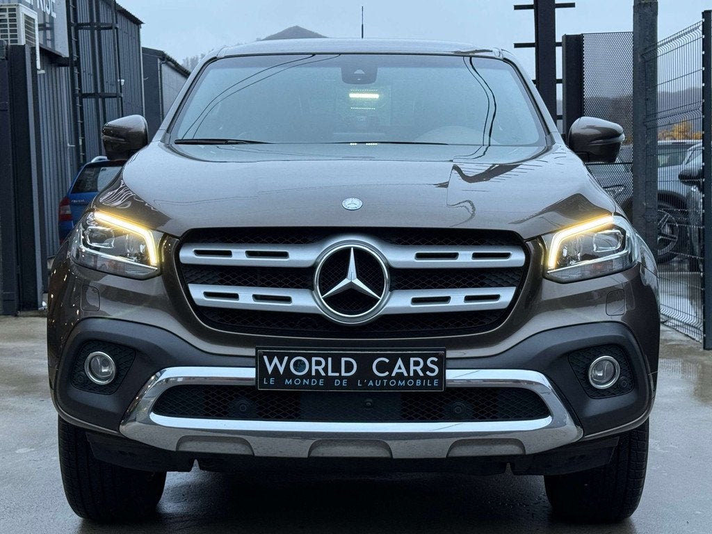 Mercedes-Benz X 350 d 4Matic TVAC*BTWIN CAM360 LINE ASS NAVI, Auto's, Mercedes-Benz, Automaat, 4 deurs, Gebruikt, Bruin