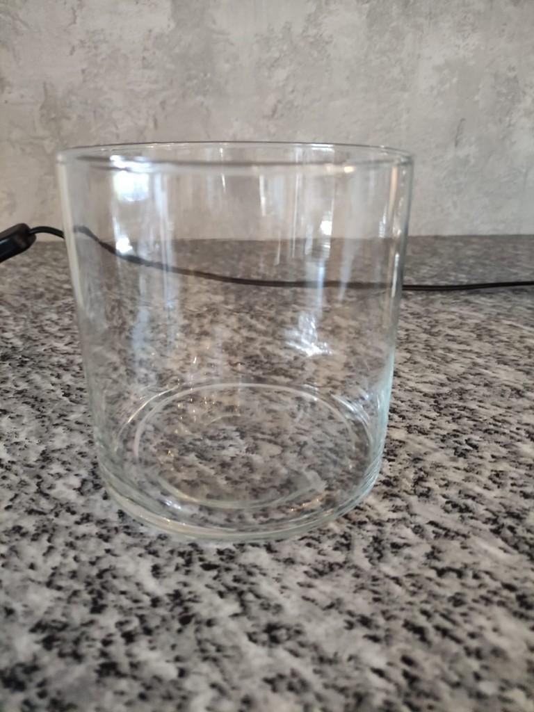 Glazen vaas, Ophalen