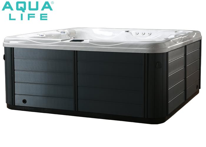 Jacuzzi Malibu (Balboa) - 5 pers. - 220x220cm - 68 jets!, Tuin en Terras, Zwembad-toebehoren, Nieuw, Overige typen, Ophalen