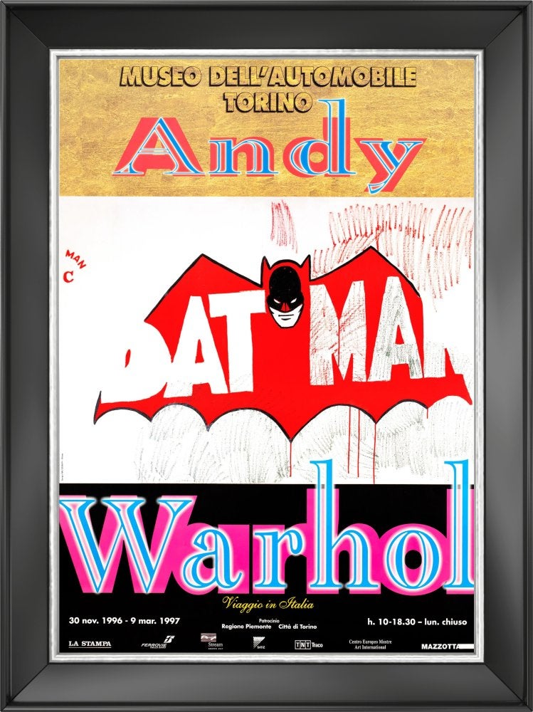 Affiche Andy Warhol Batman, Ophalen of Verzenden