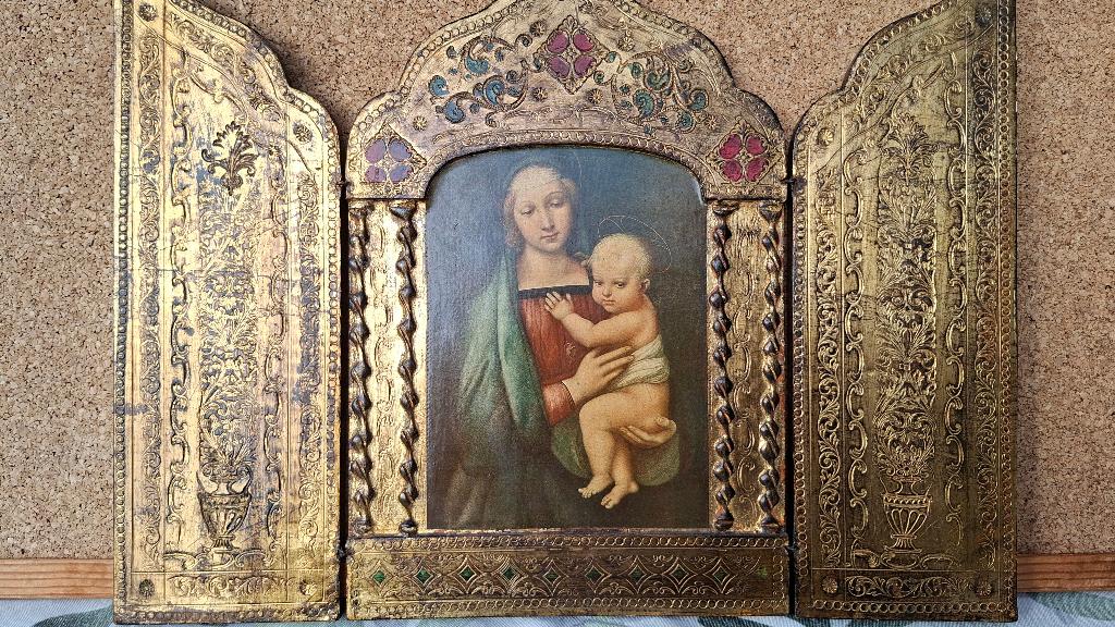 Religieus triptiek, Antiek en Kunst, Ophalen