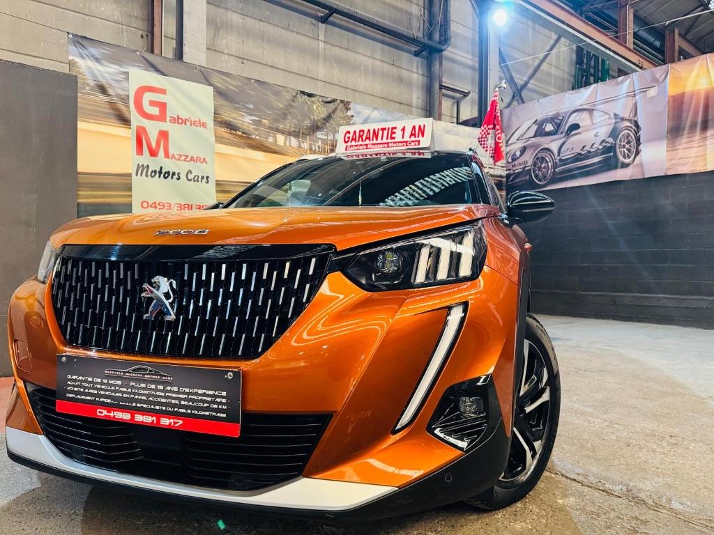Peugeot 2008 GT-Line 1.5HDI lederen camera LED CarPlay, Auto's, Automaat, Euro 6, Overige kleuren, Leder