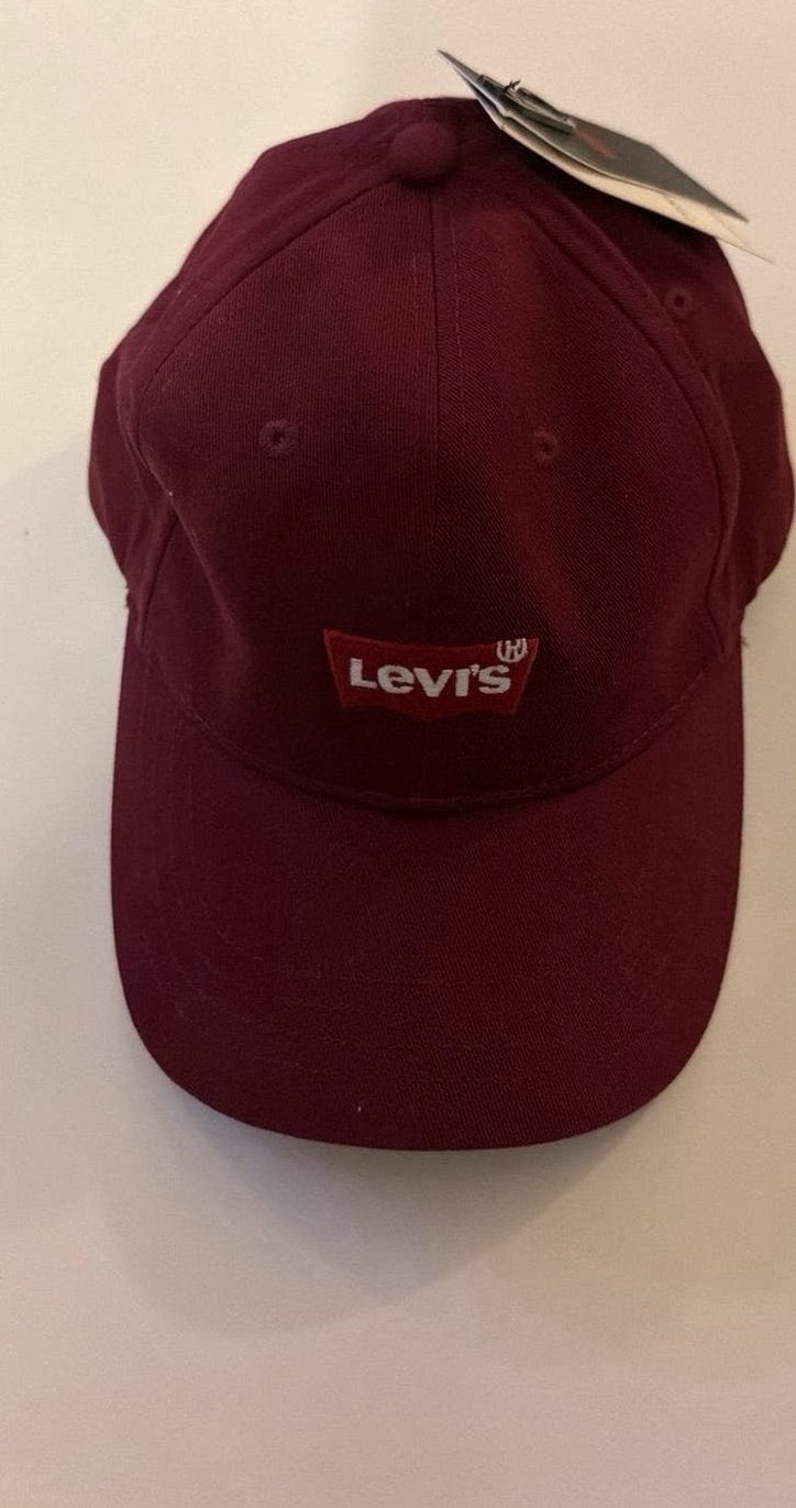 Superbe Casquette de la marque Levis bordeaux neuve, Enlèvement, Comme neuf, Casquette