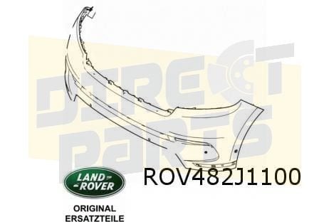Land Rover Range Rover Velar (6/17-) voorbumper (te spuiten), Land Rover, -, -, Nieuw