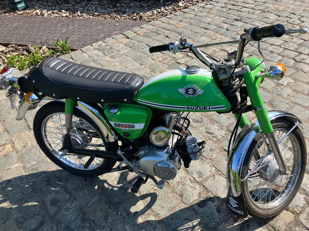 Suzuki AC 50, Fietsen en Brommers, Brommers | Oldtimers, Ophalen