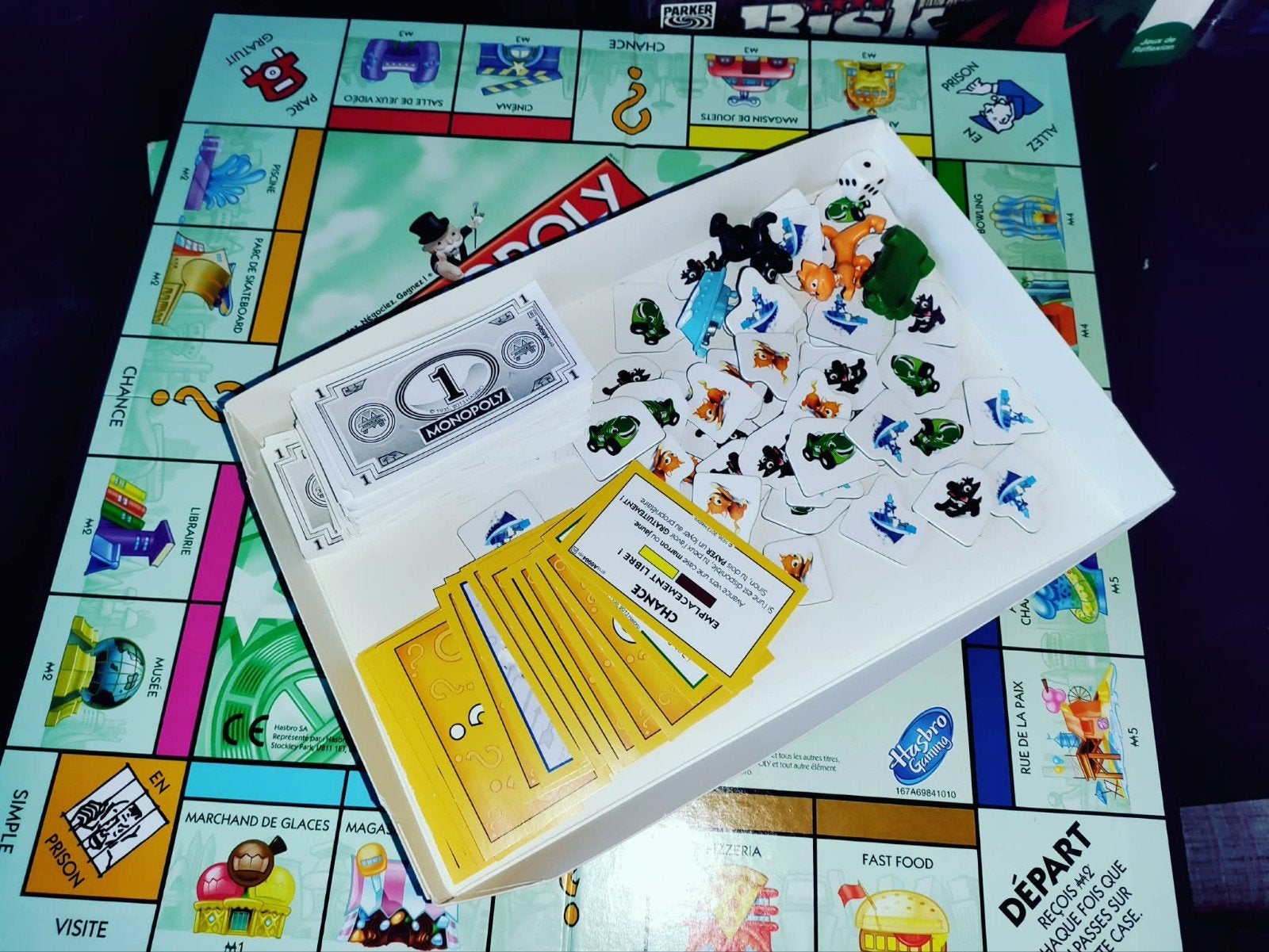 jeu de société monopoly junior, Ophalen of Verzenden, Zo goed als nieuw