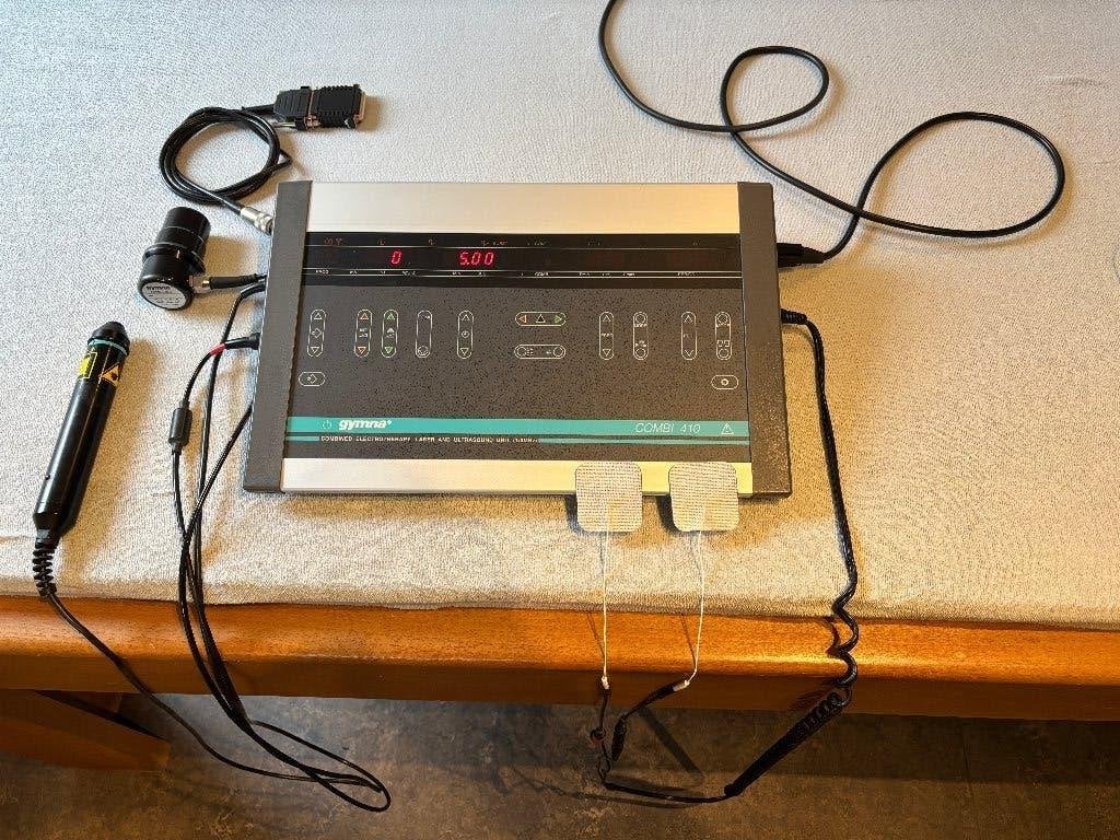 Gymna Combi 410 - Electrotherapie, US en Laser, Ophalen, Gebruikt