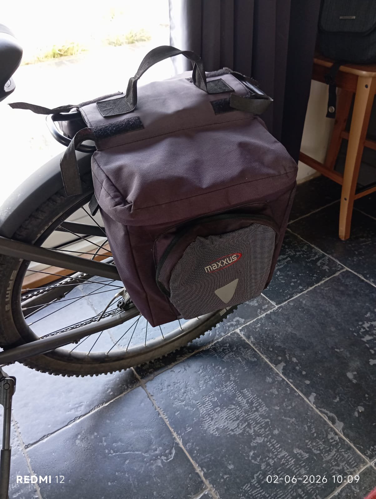 Double sac pour vélo, Enlèvement, Utilisé