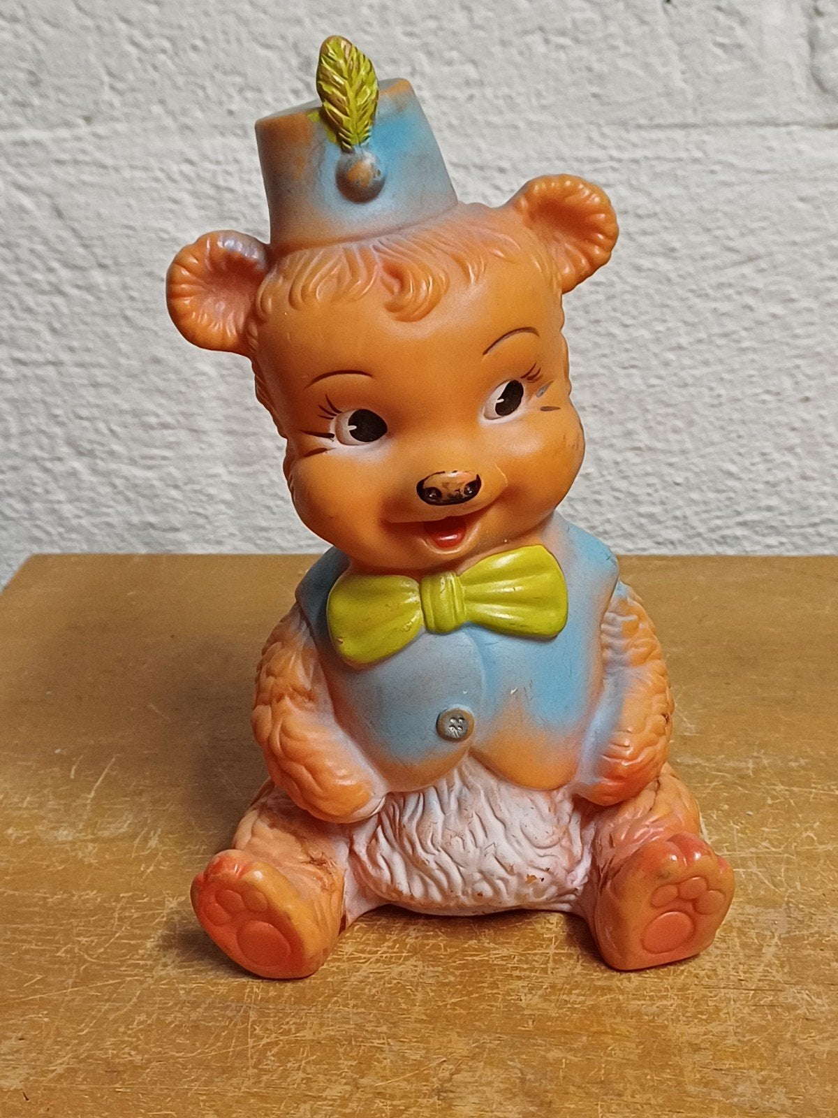 rubberen circusbeer ( pieper ), Ophalen of Verzenden