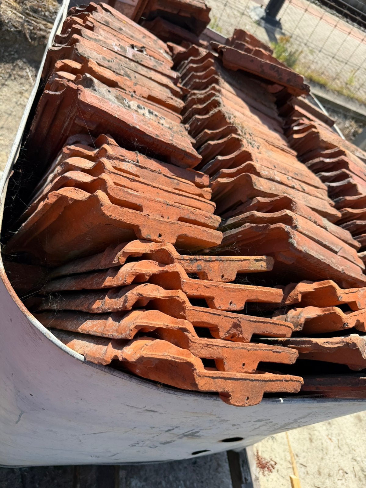 Oude dakpannen, Ophalen, Overige materialen, Gebruikt, Dakpannen