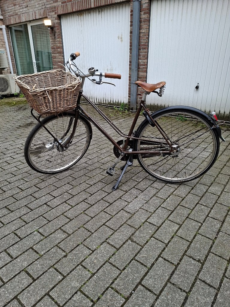 Dames stadsfiets Achielle, Fietsen en Brommers, Gebruikt, Versnellingen, Trommelrem, Ophalen