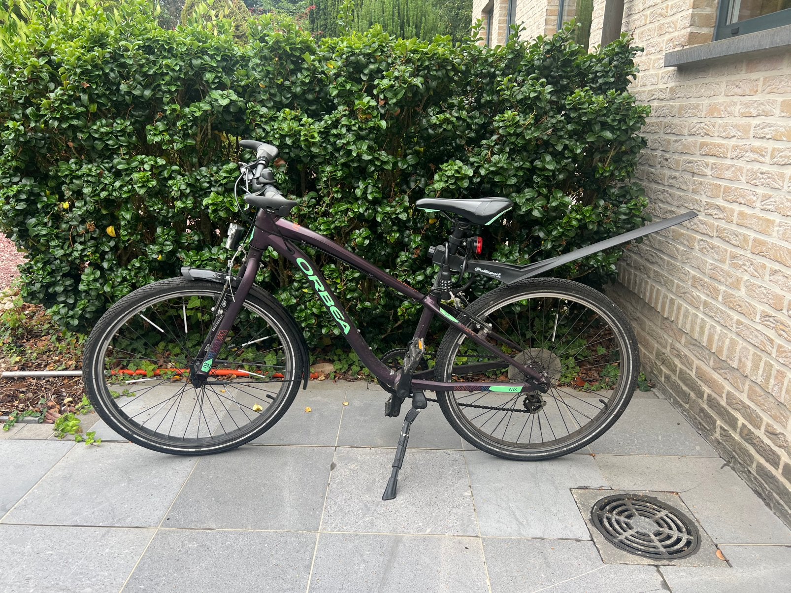 Kinderfiets 8-11 jaar, Fietsen en Brommers, Ophalen, Versnellingen, Schijfrem, Gebruikt