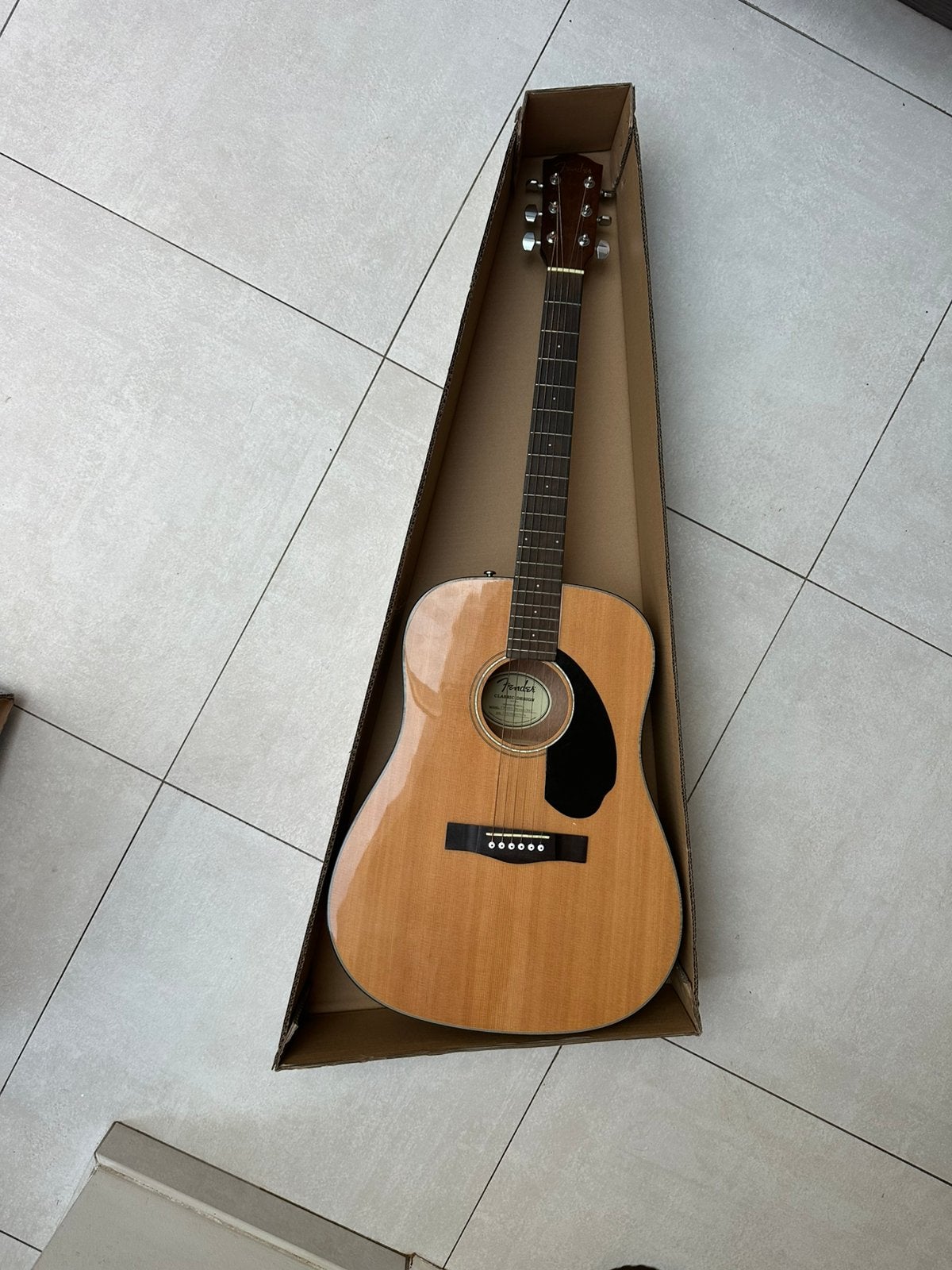Fender akoestische gitaar, Muziek en Instrumenten, Ophalen, Zo goed als nieuw
