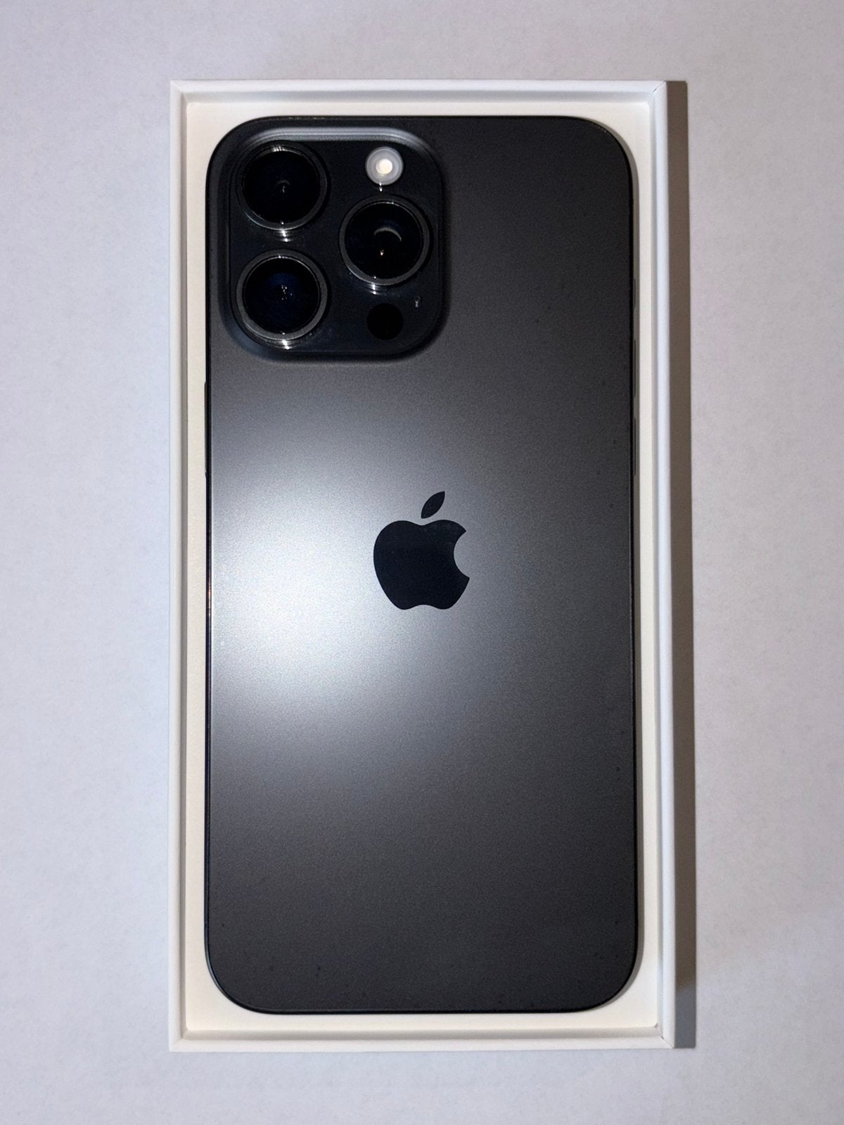 Apple Iphone 15 Pro Max 256GB Black, Zwart, IPhone 15 Pro Max, Zo goed als nieuw, Zonder simlock