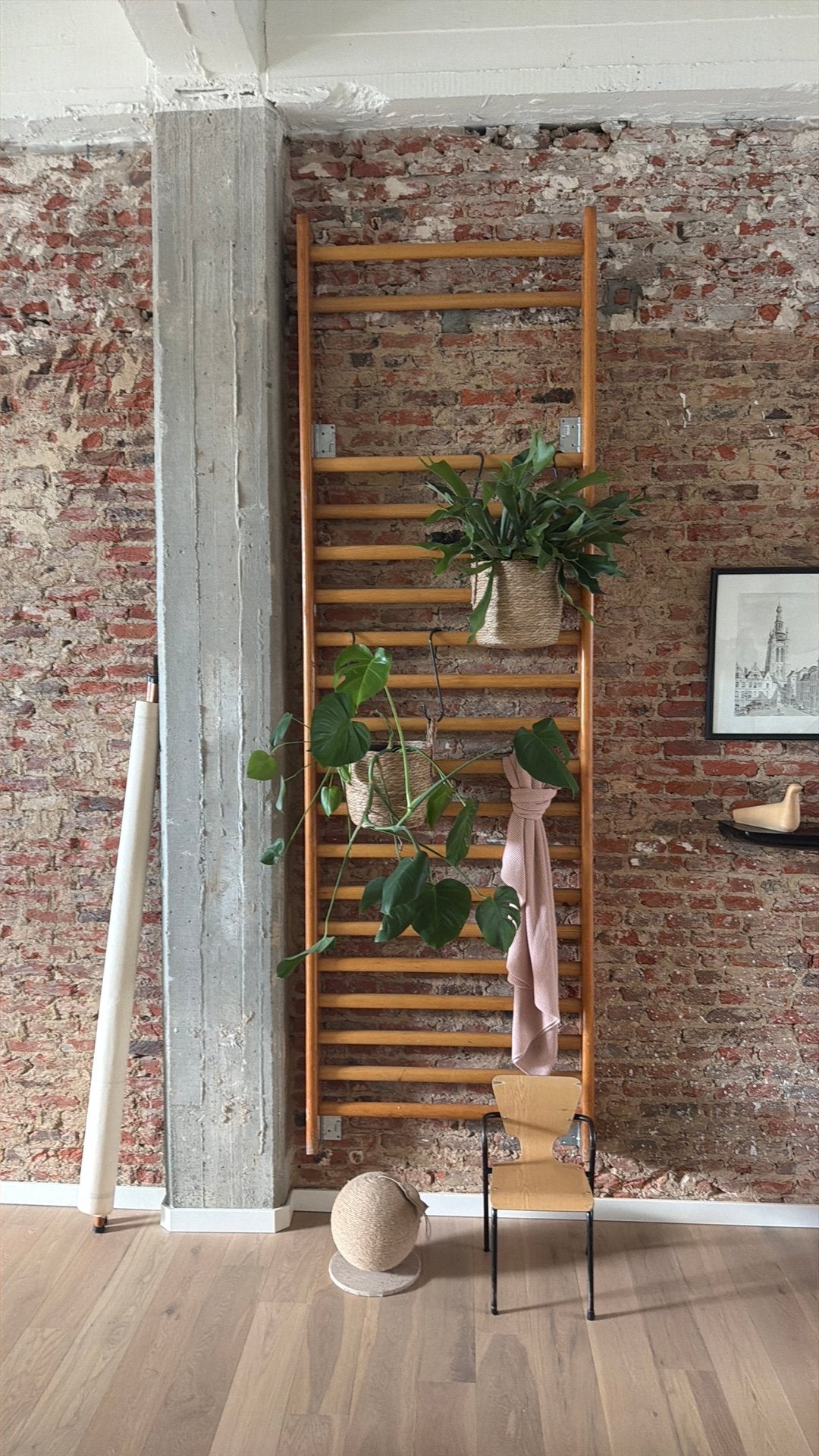 Oud school klimrek, Huis en Inrichting, Woonaccessoires | Kamerschermen, Ophalen, Gebruikt