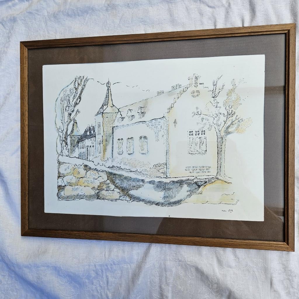 pentekening, Ophalen