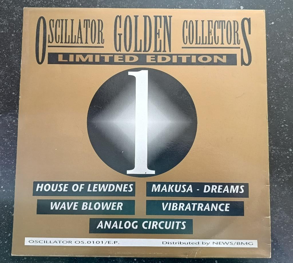 Oscillator golden collectors Limited edition, Ophalen of Verzenden, Gebruikt, 12 inch, Techno of Trance