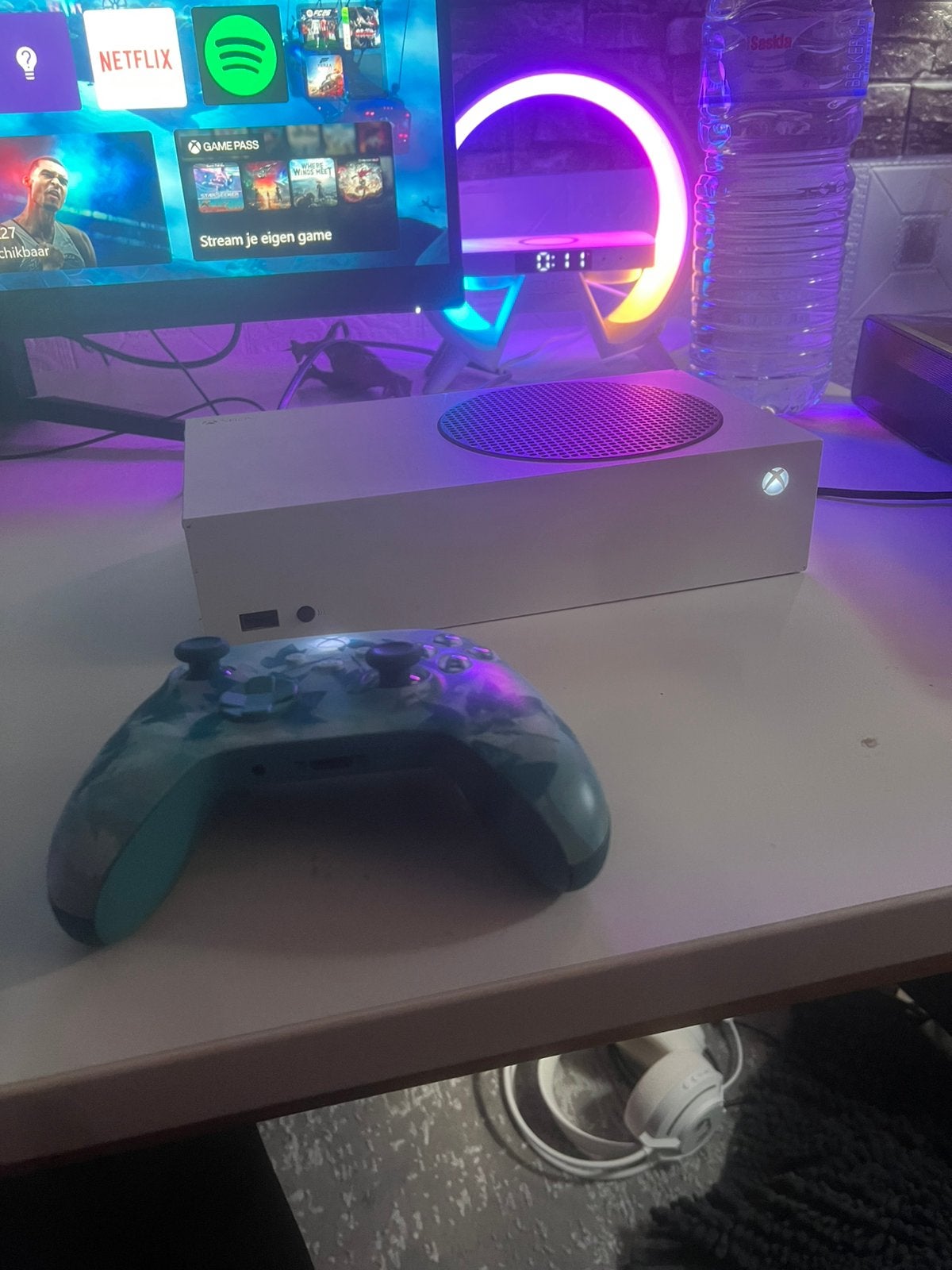 Xbox Series S 512GB + Special Edition Controller, Games en Spelcomputers, Ophalen, Zo goed als nieuw, Xbox Series S