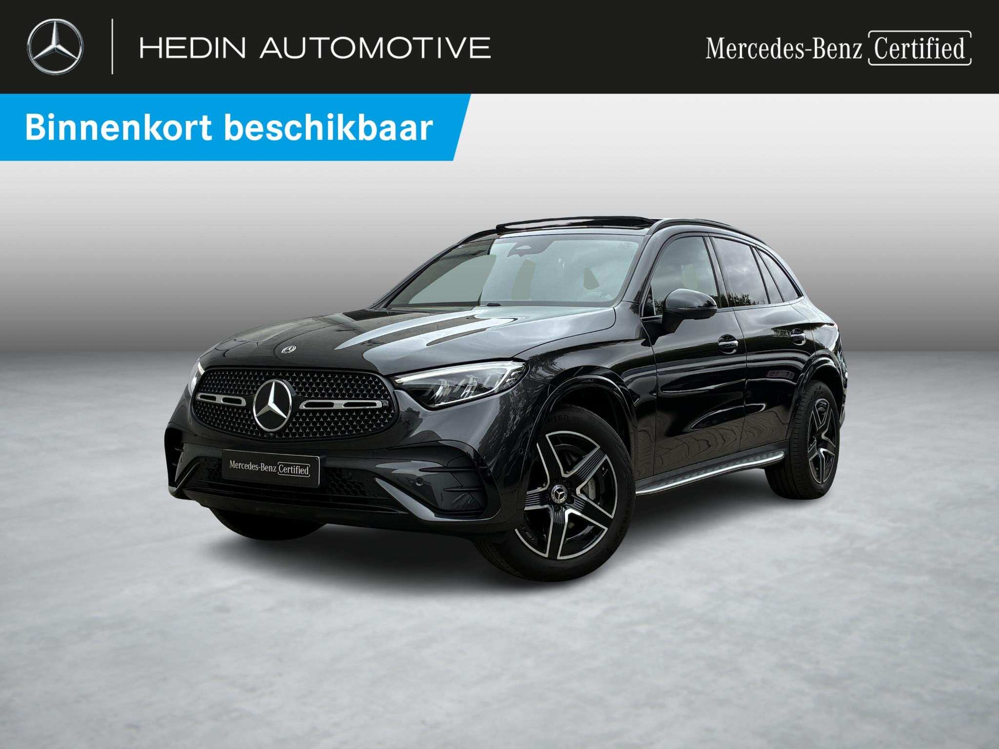 Mercedes-Benz GLC-klasse 200 4MATIC AMG Line | Night Pack |, Autos, Mercedes-Benz, Achat, Entreprise, Noir, 5 portes