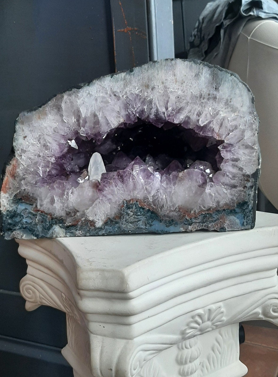 Brazilië 9 kg/300 amethistgeode, Ophalen of Verzenden, Mineraal