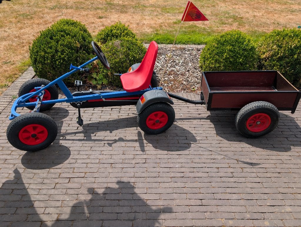 gocart met aanhangwagen, Ophalen, Zo goed als nieuw, Met kar of aanhanger