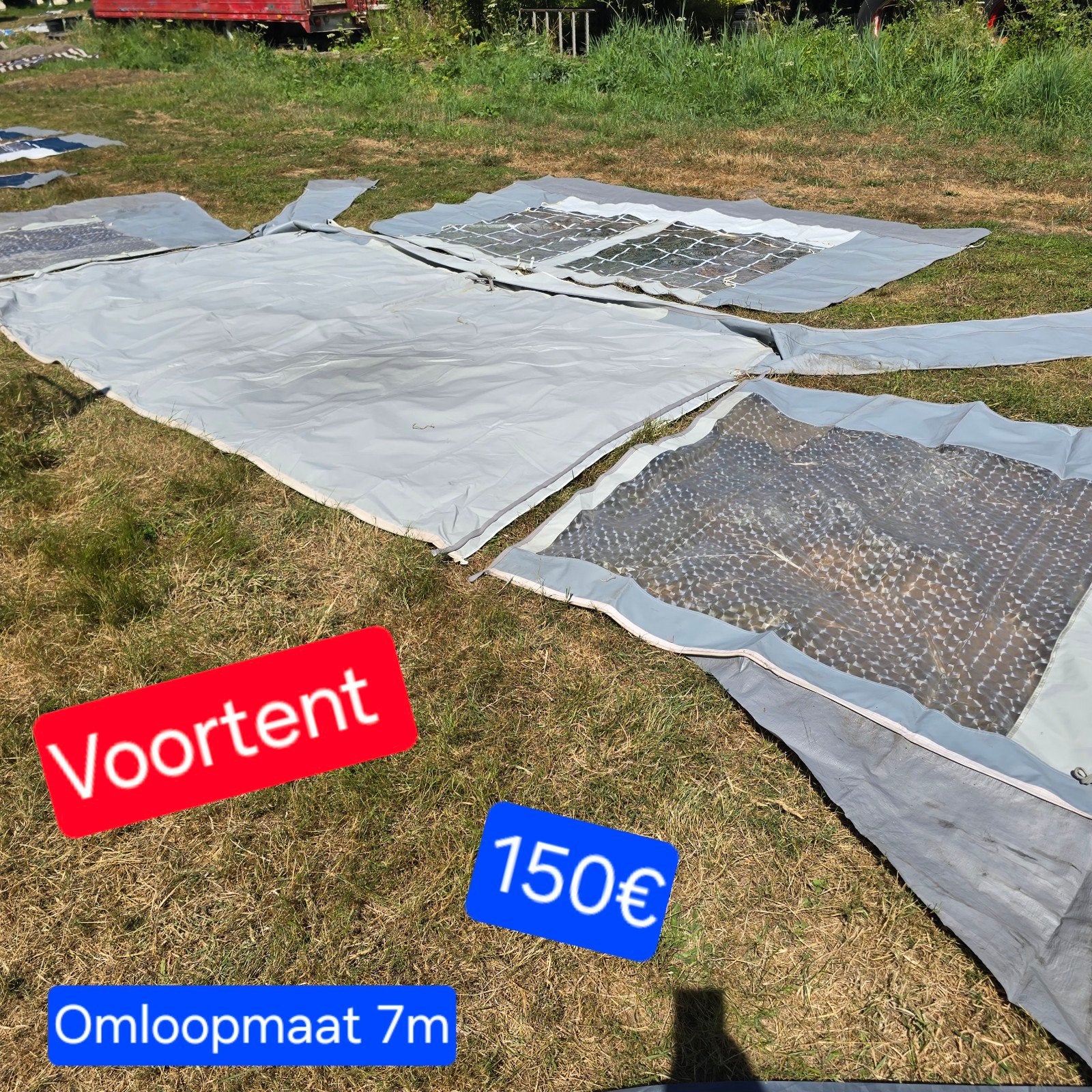 Voortent tenten tent luifel caravan camping stacaravan tuin, Caravans en Kamperen, Ophalen
