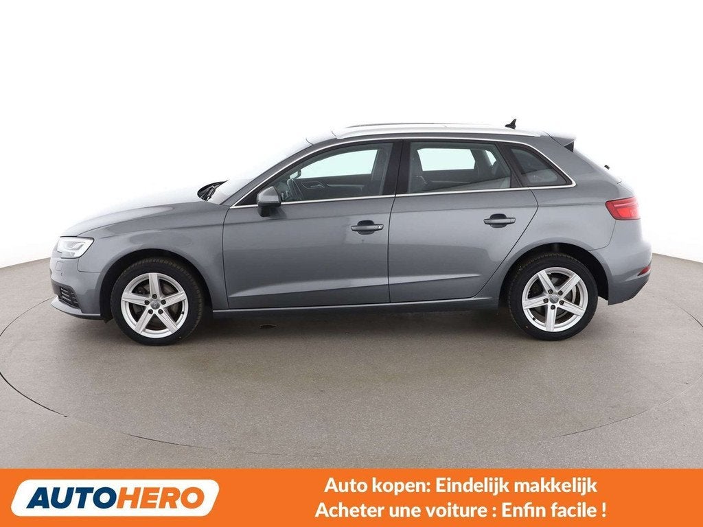 Audi A3 1.6 TDI (année de construction 2019, automatique), Autos, 1385 kg, Argent ou Gris, Achat, 139 g/km