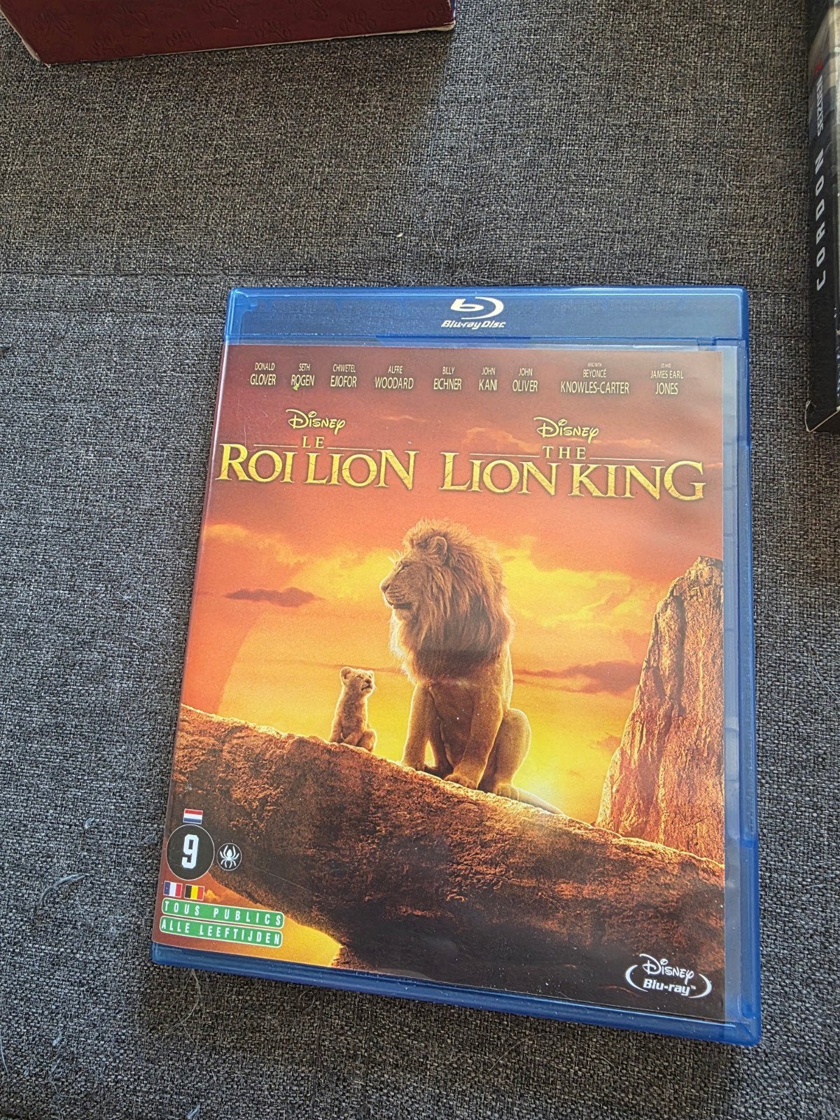 de leeuwenkoning, Ophalen, Blu-ray