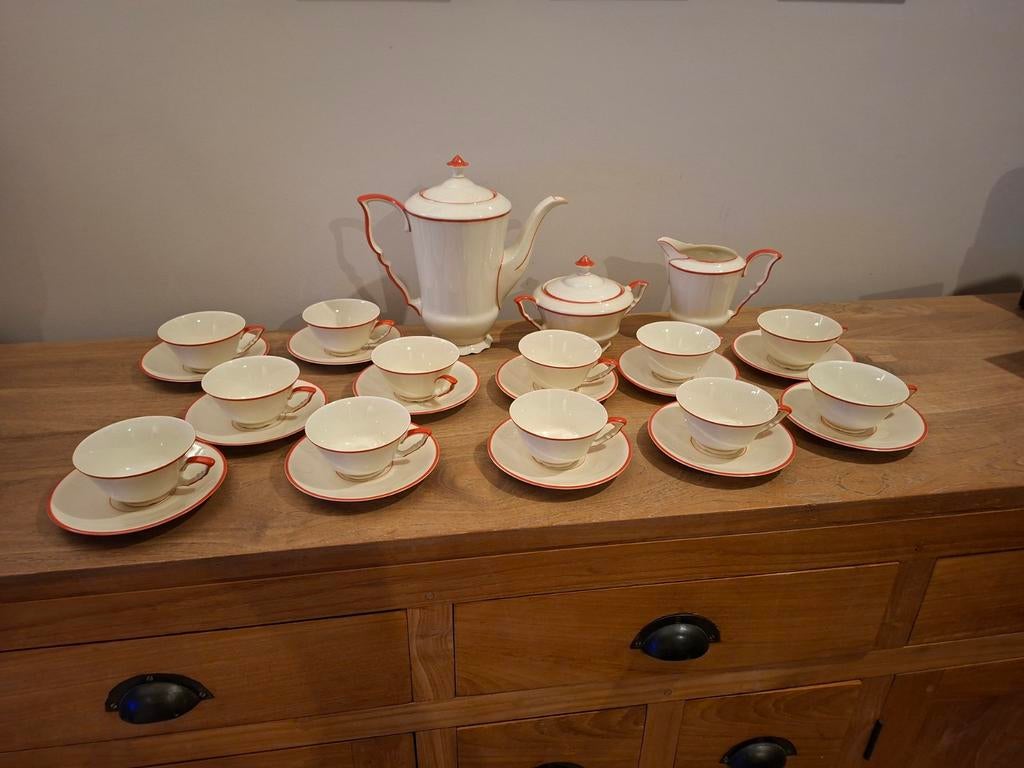Vintage koffieservies, Antiek en Kunst, Ophalen of Verzenden