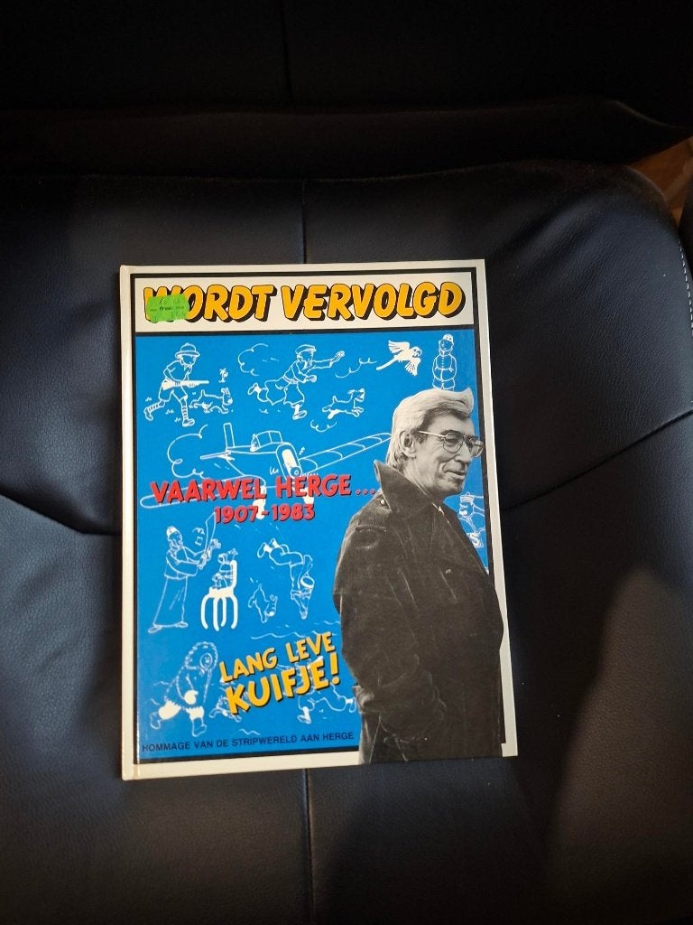 Boek Vaarwel Hergé, Collections, Enlèvement, Tintin, Comme neuf, Livre ou Jeu