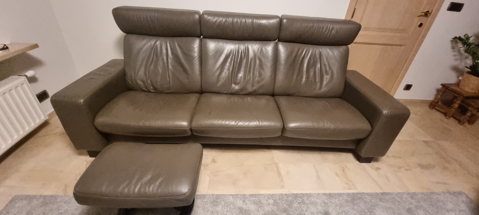3-zit zetel stressless diepte 80 cm lengte 235 cm, Huis en Inrichting, Zetels | Zetels, Ophalen