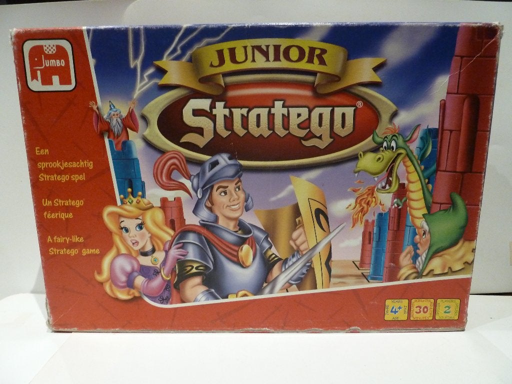 Jumbo Junior Stratego sprookjes, Een of twee spelers, Ophalen of Verzenden, Gebruikt, JUMBO