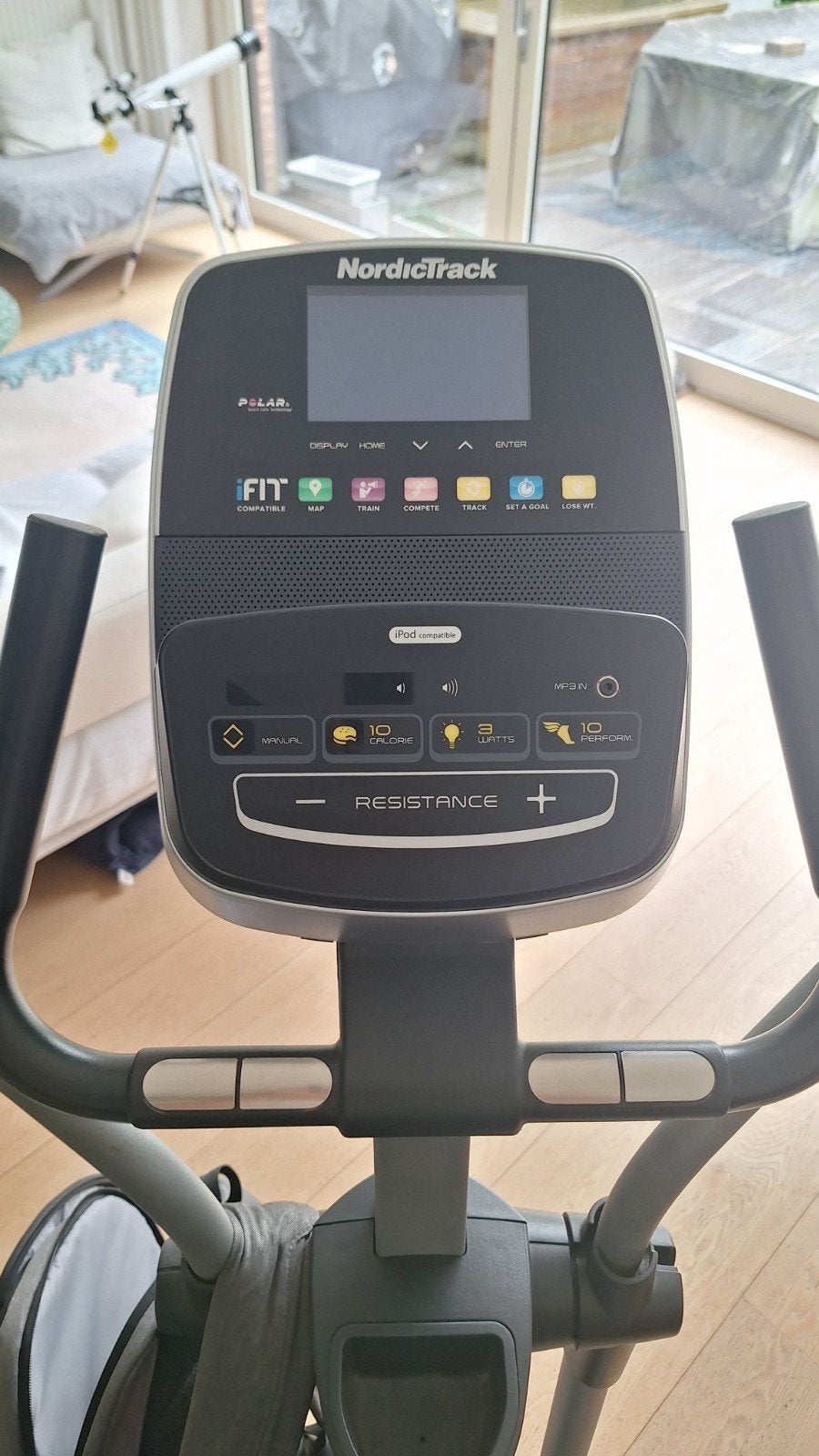 Eliptique marque Nordic track, Enlèvement, Utilisé, Bras, Vélo elliptique