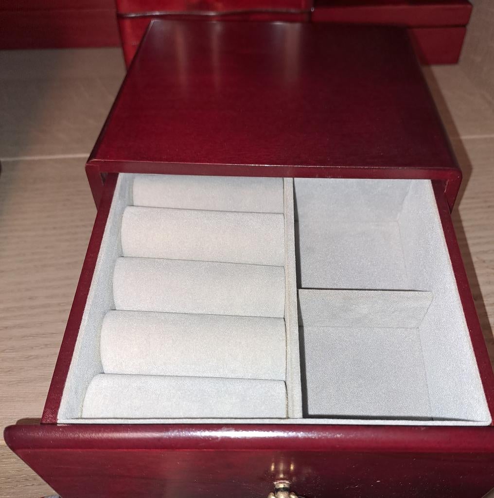 5 Juwelenkistjes fineer - nieuw, Ophalen of Verzenden, Nieuw