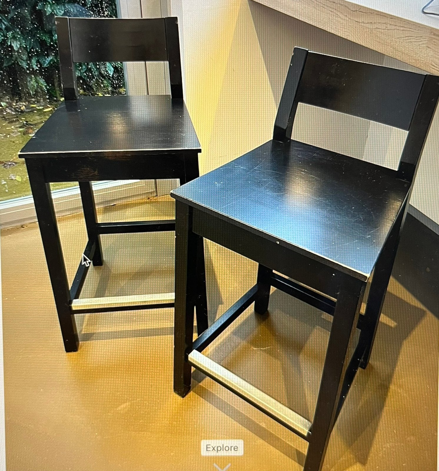 2 barstoele, Huis en Inrichting, Ophalen, Gebruikt