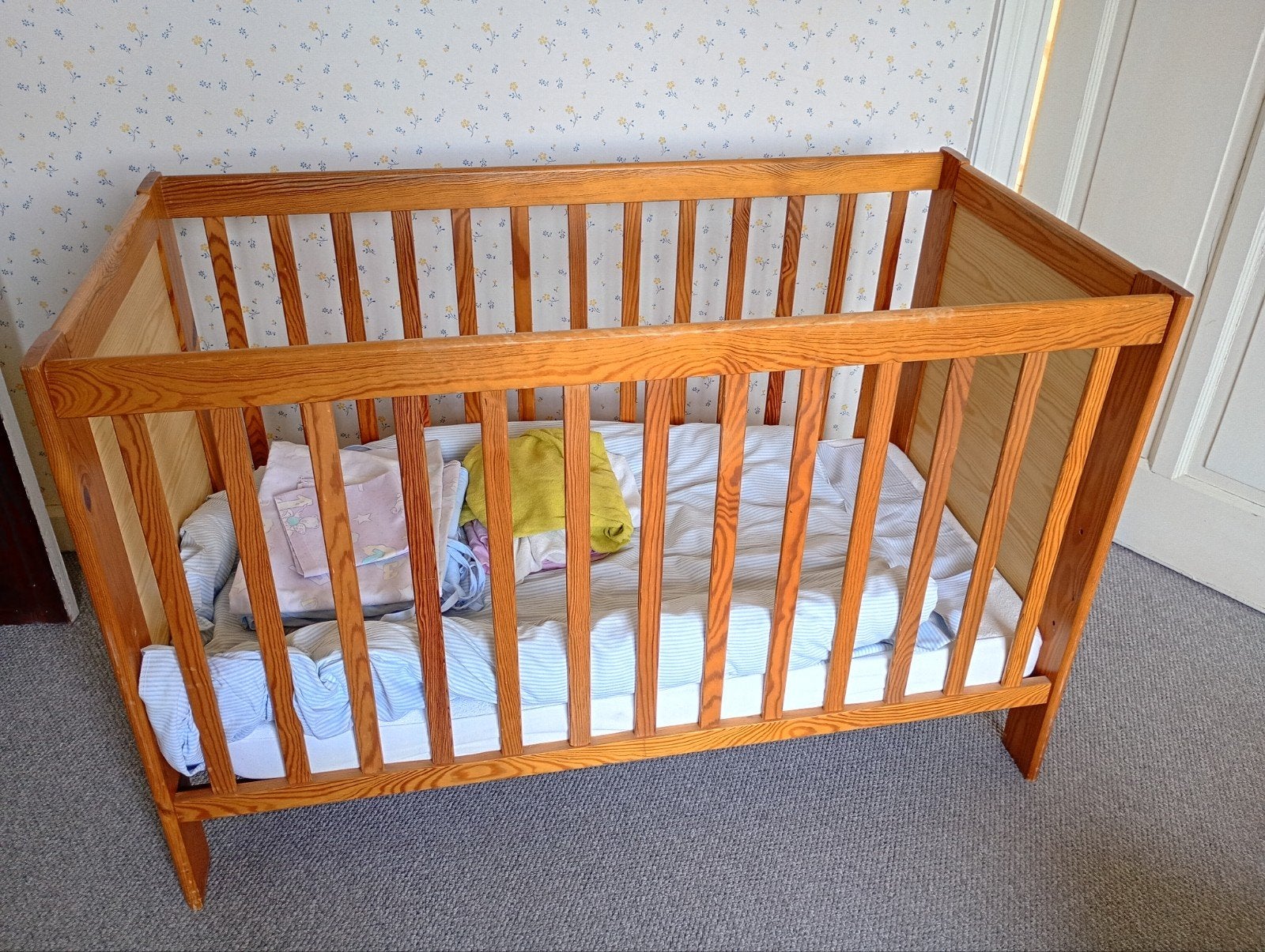 babybed, Kinderen en Baby's, Ophalen, Gebruikt, Ledikant
