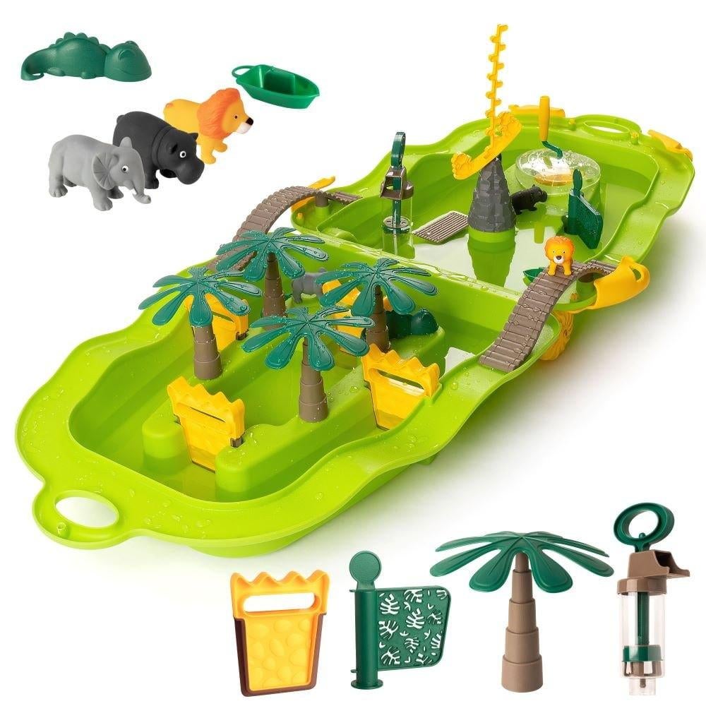 jouet jeu d'eau jungle trolley Starplast avec écluses etc., Enlèvement, Comme neuf