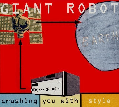 VENTE DE CD GIANT Robot qui vous écrase avec style, Envoi