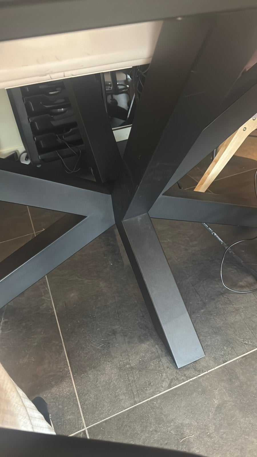 Luxe Design Kaptafel / Nageltafel  Keramiek, Huis en Inrichting, Tafels | Kaptafels, Zo goed als nieuw, Ophalen