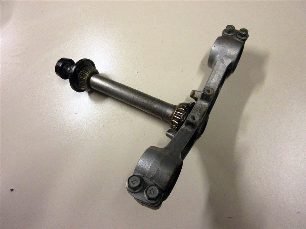 Kawasaki GPZ600 voorvork tstuk klem t-stuk voorvorkklem GPZ, Ophalen of Verzenden, Gebruikt