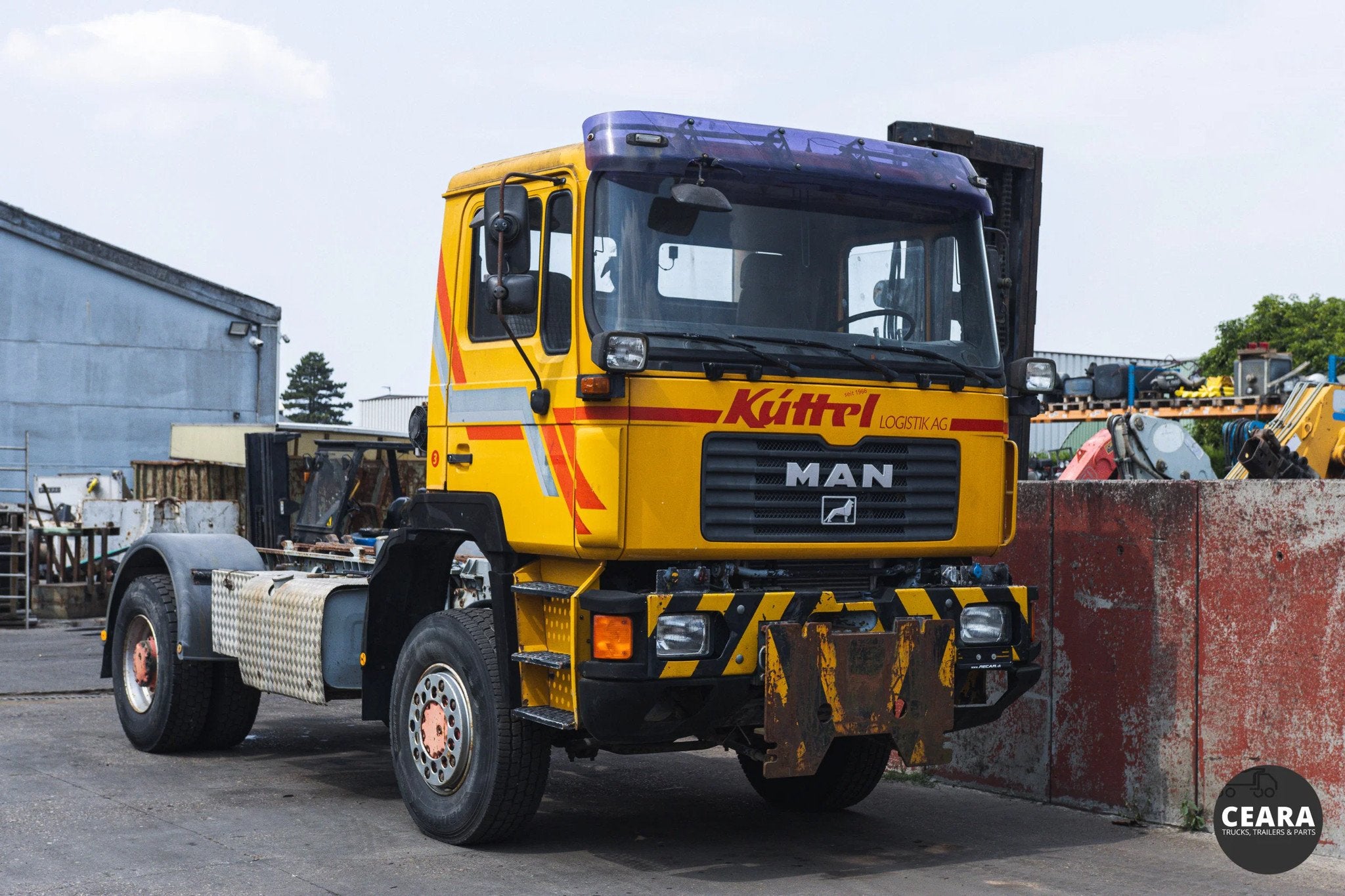 MAN 19.422 4x4 SWISSLINE CLEAN TRUCK (bj 1990), Auto's, Vrachtwagens, 422 pk, MAN, Bedrijf, 310 kW