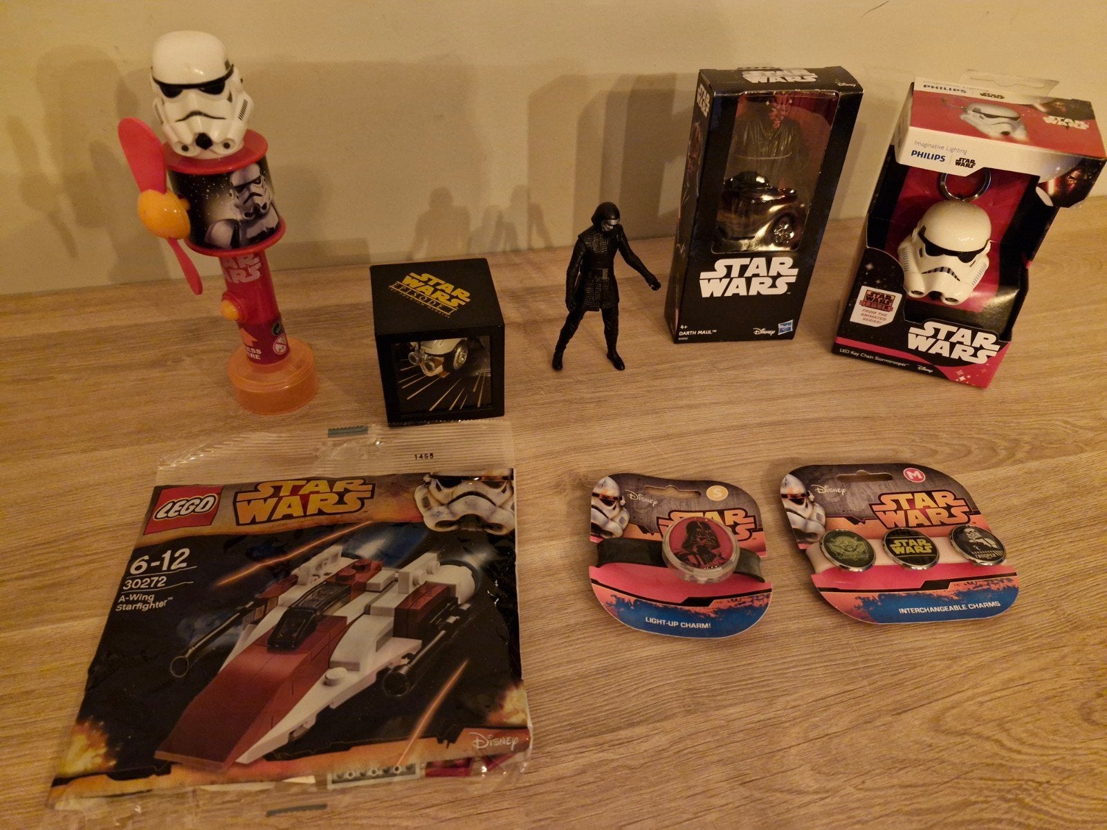 Lotje varia Star Wars , lego , sleutelhanger , 3 D kubus,..., Ophalen of Verzenden, Zo goed als nieuw, Overige typen