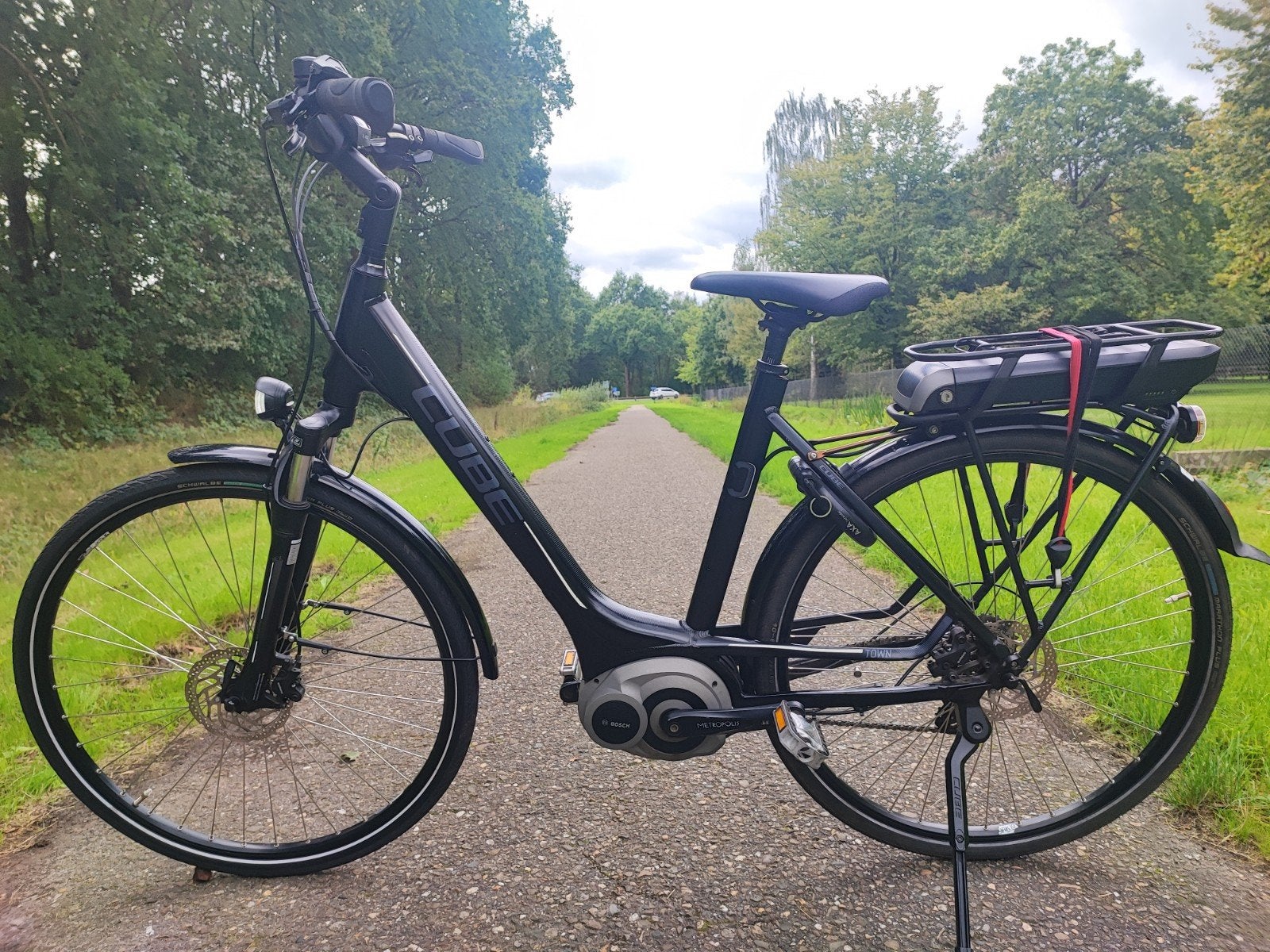 Cube Town Hybrid Sport Pro elektrische fiets – 2 Bosch accu’, Fietsen en Brommers, 51 tot 55 cm, Ophalen, 50 km per accu of meer